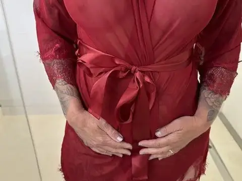 Busty blonde MILF Cory Chase poses solo before sex with a bl